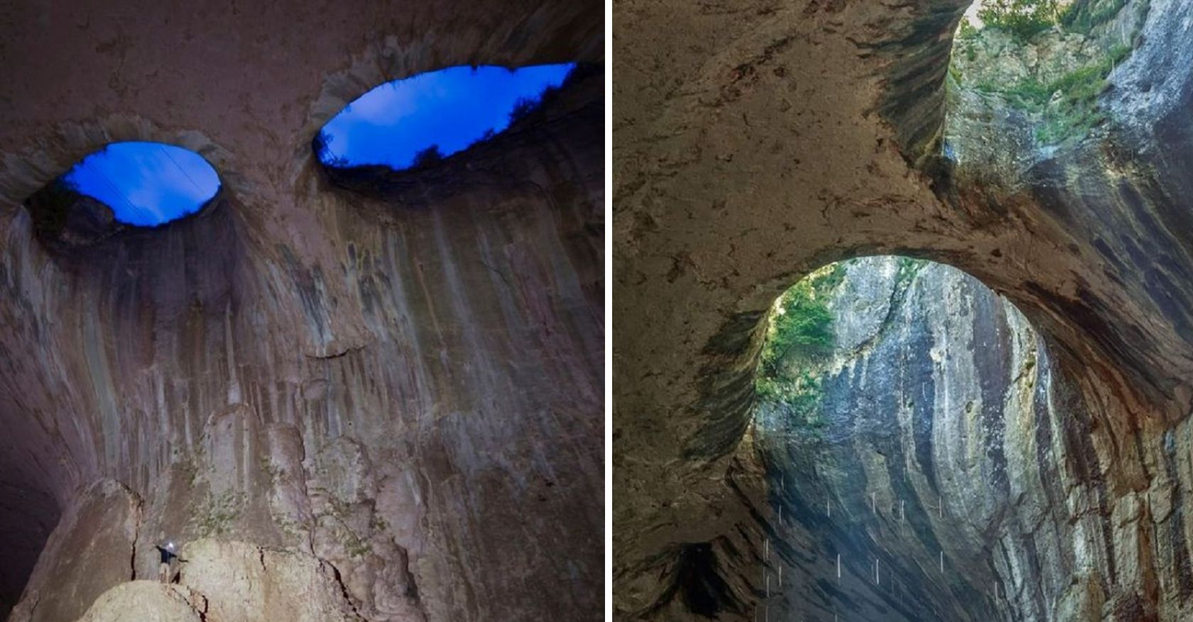 The Eyes of God - Prohodna Cave, Bulgaria: Unveiling Nature's Marvel